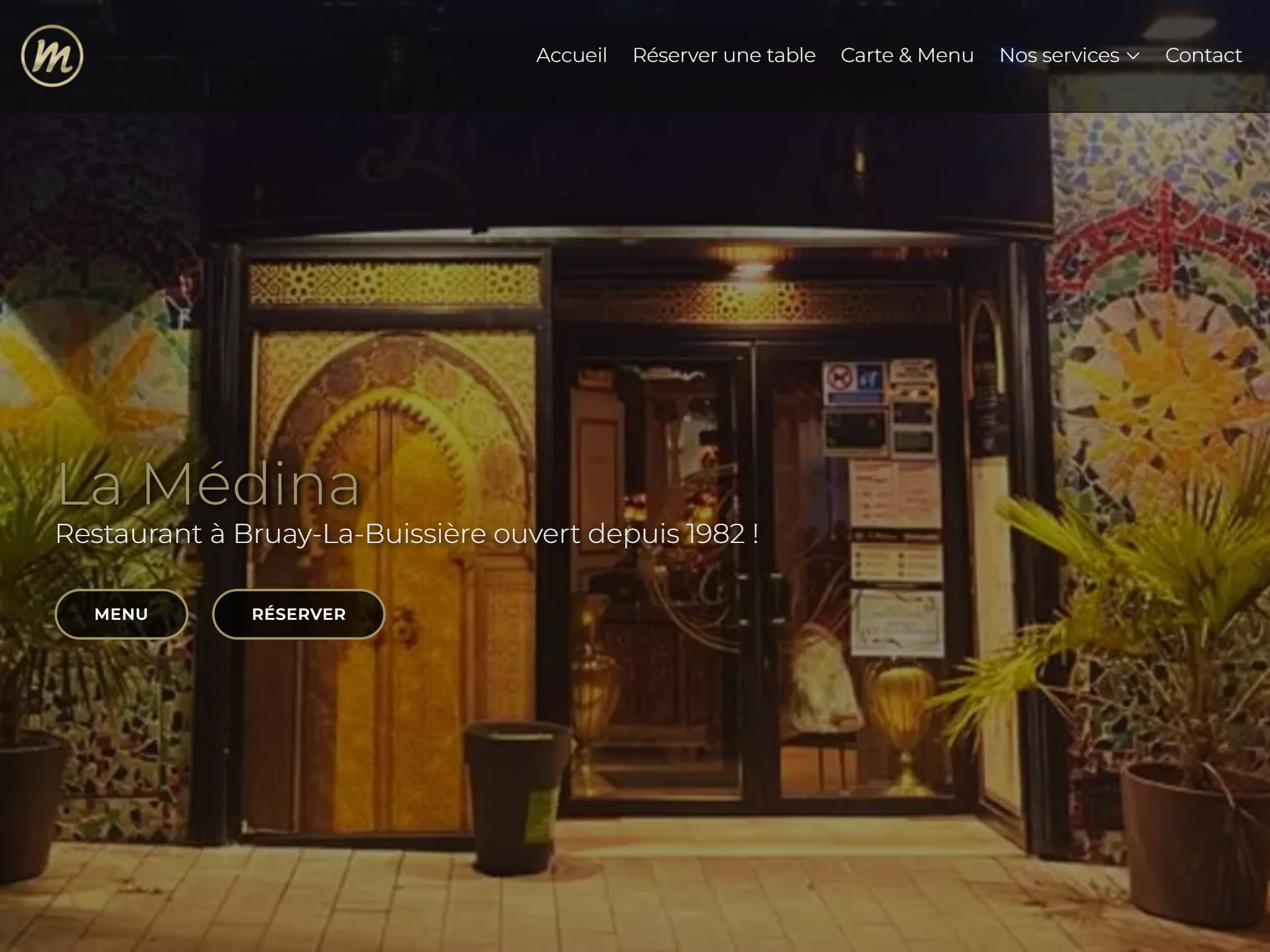 La Médina - site web métier